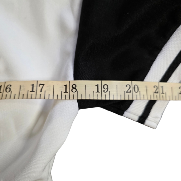 Ara Black and White Varsity Jacket - Picture 4 of 5